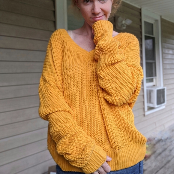 PINK Victoria's Secret Sweaters - VS PINK | Forenza Oversized Boyfriend Sweater